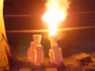 Pouring for Investment Casting
